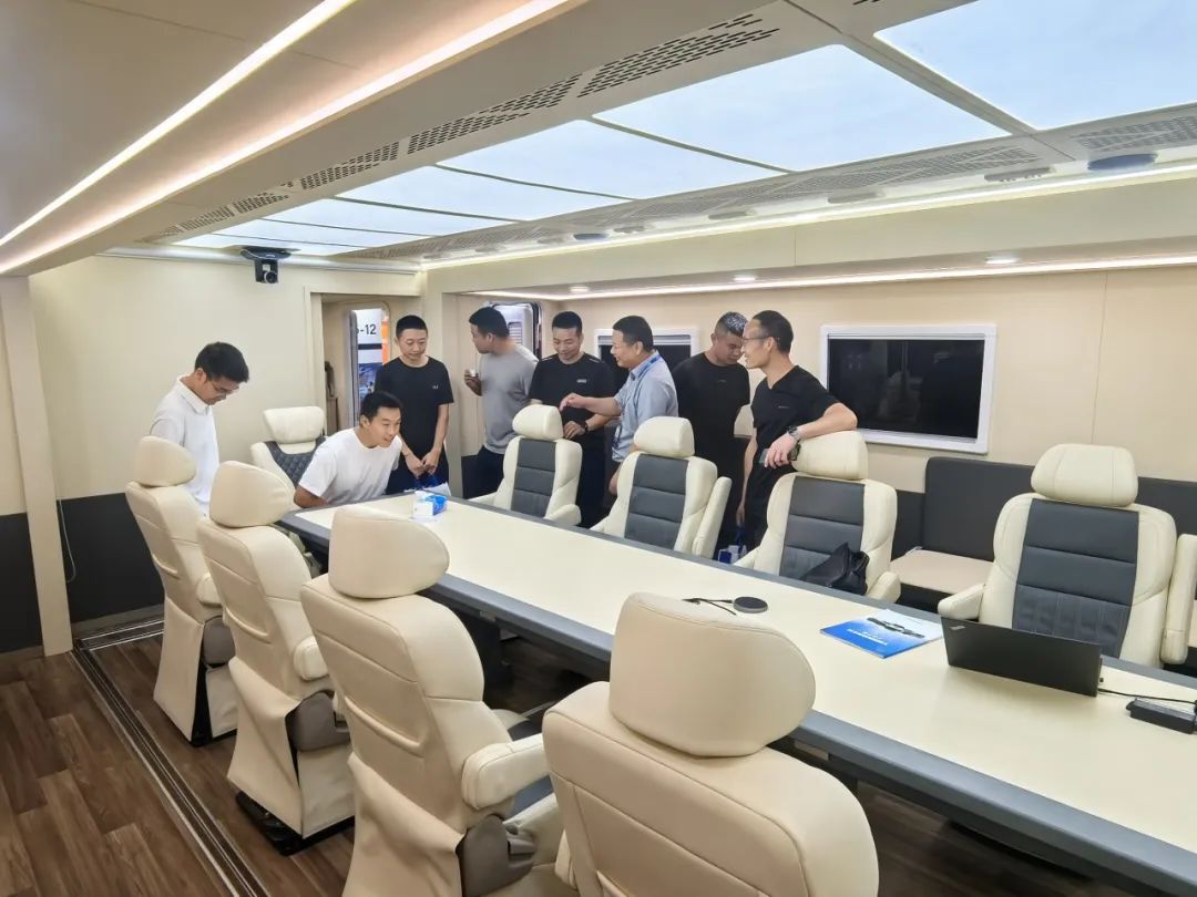 科技赋能应急指挥中枢，百乐博大型通信指挥车参展第四届长沙国际工程机械展览会